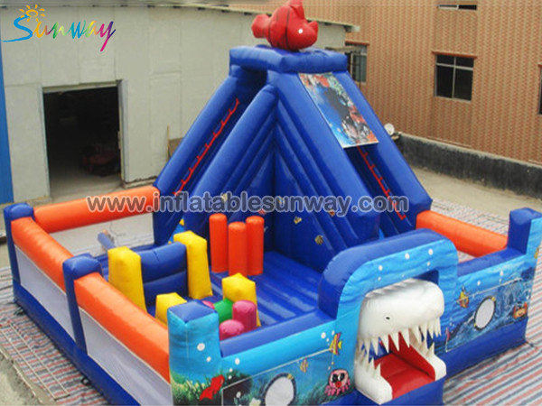 Inflatable ocean park play land